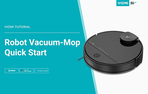 Viomi Robot Vacuum-mop Quick Start - How to Install the Sweeper