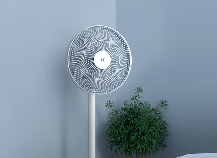 Viomi floor standing fan with low noise